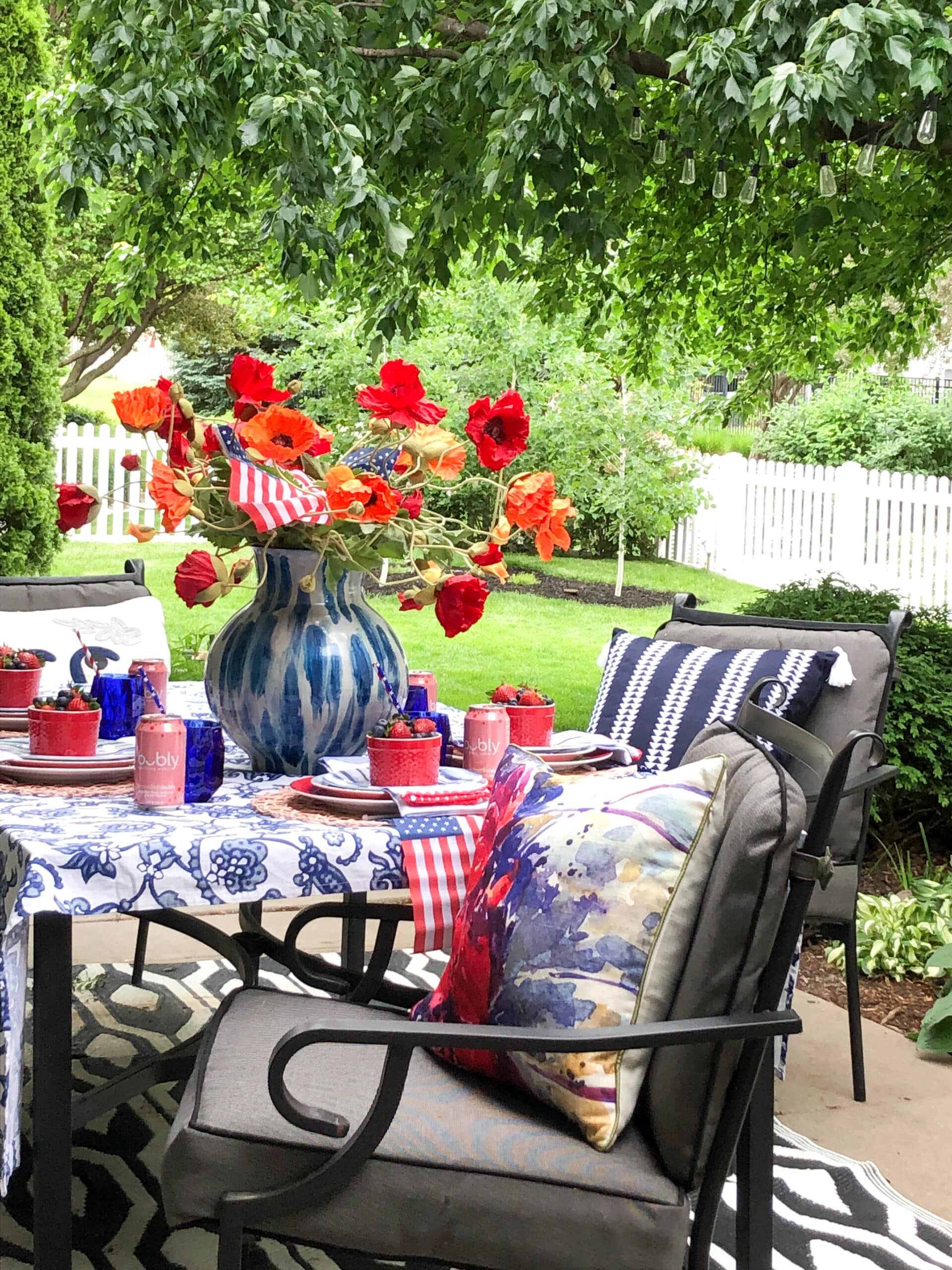 Easy and Festive 4th of July Table Decoration Ideas