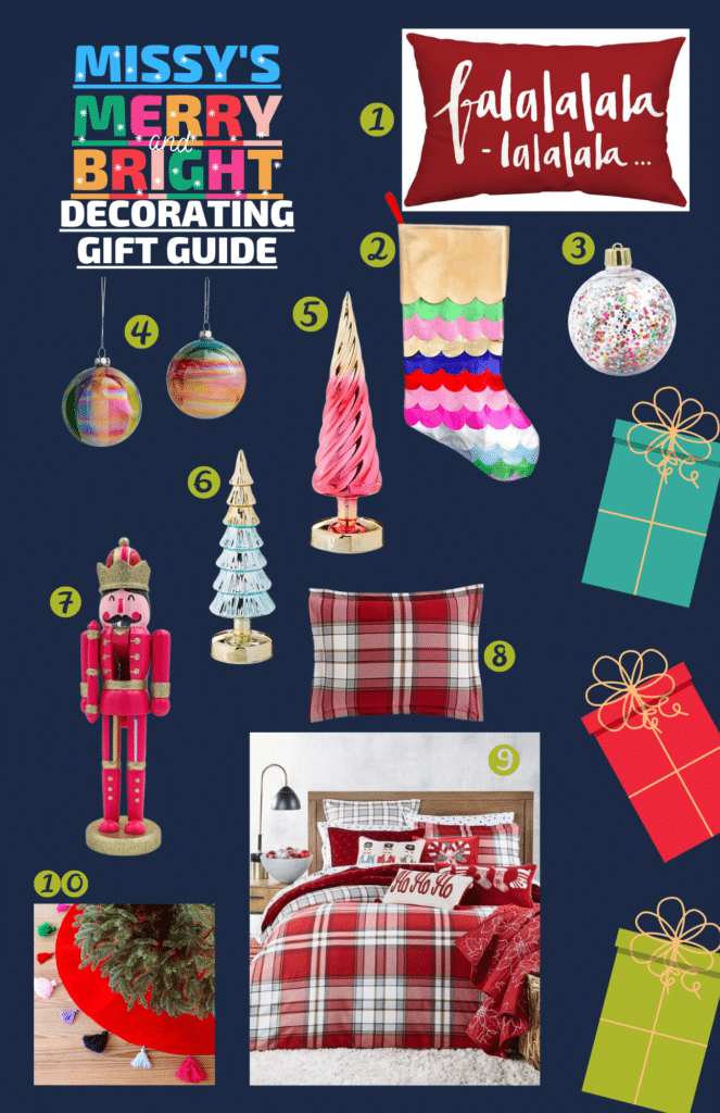 Missy's Merry and Bright Decorating Holiday Gift Guide