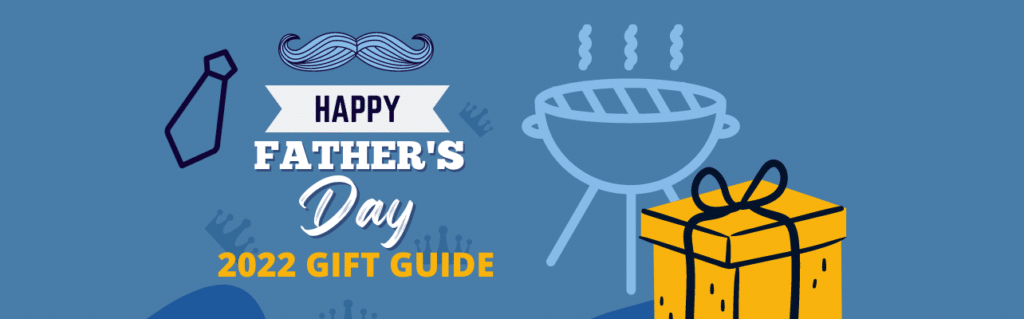 Father's Day Gift Guide banner.
