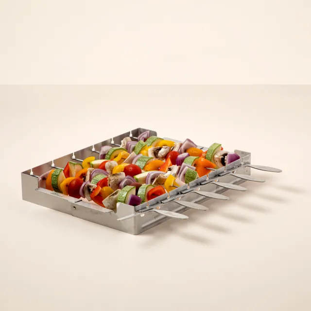 Multi skewer grill tray is a must on the Father's Day Gift Guide