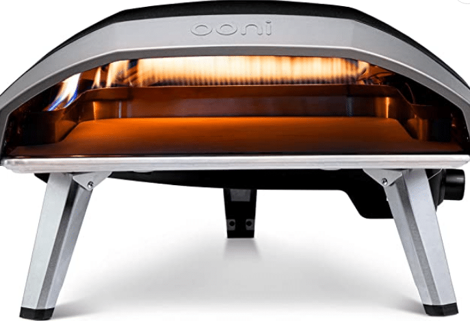 A silver pizza oven is a perfect addition to the Father's Day Gift Guide.