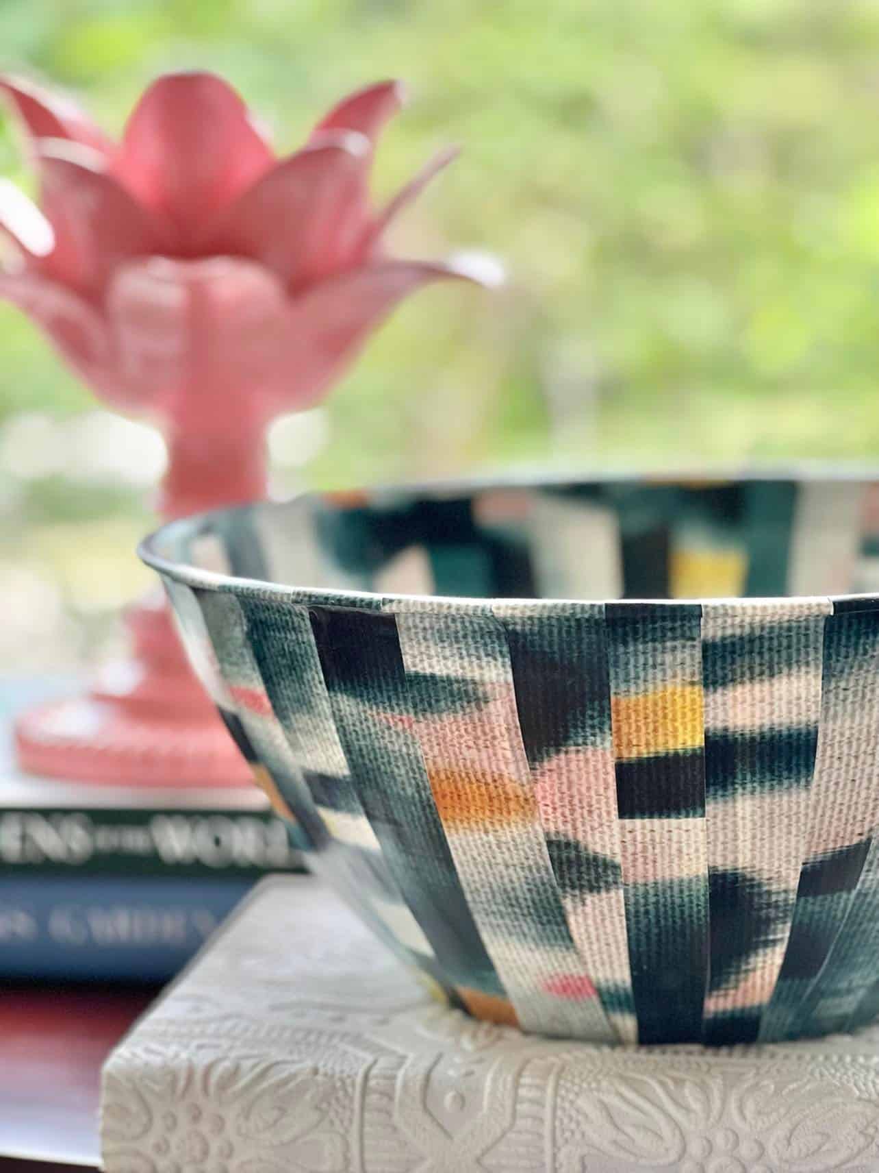 Craft A Decorative Wallpaper Bowl for under $5