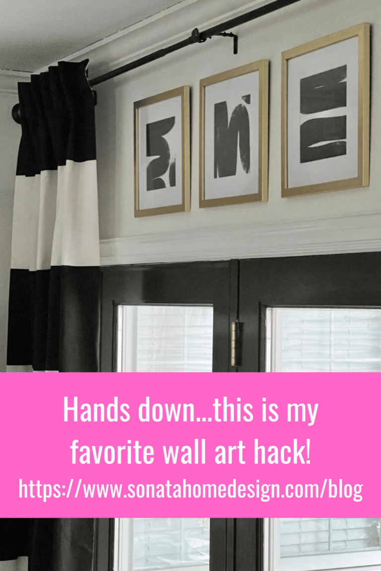 Hands Down...This is My Favorite Wall Art Hack! Sonata Home Design