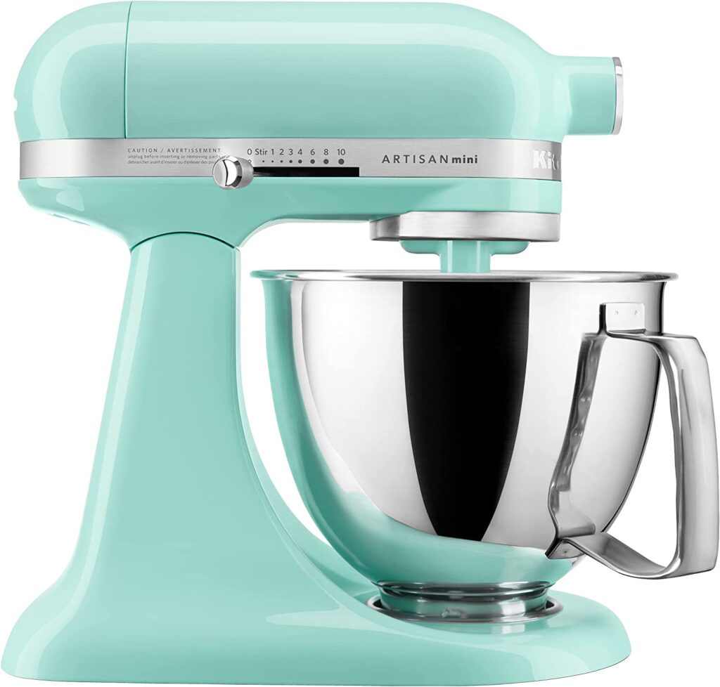 A mini Kitchen-aid mixer available through Amazon.