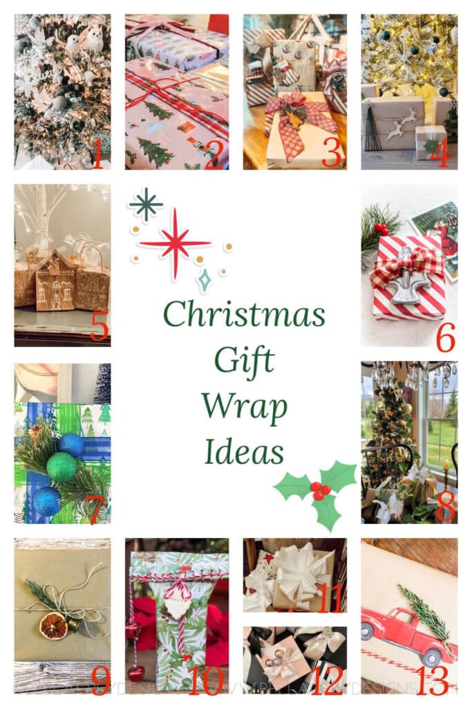 Christas Gift Wrap Idea
