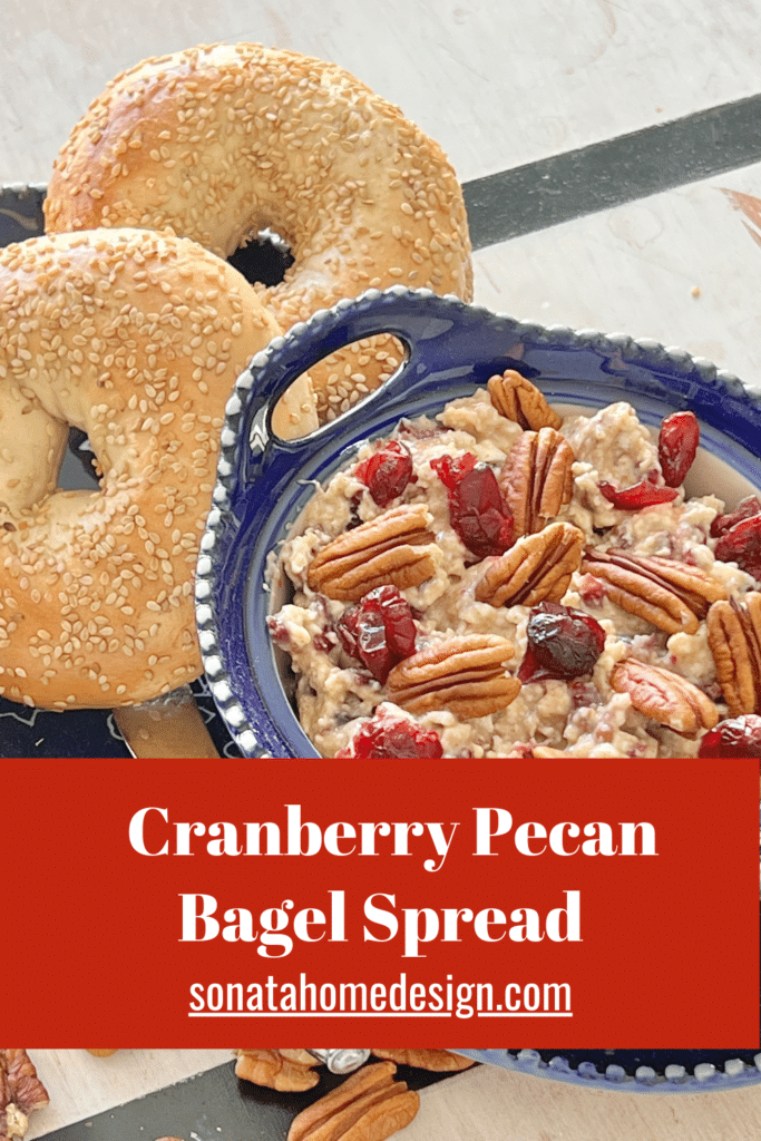 Cranberry Pecan Bagel Spread