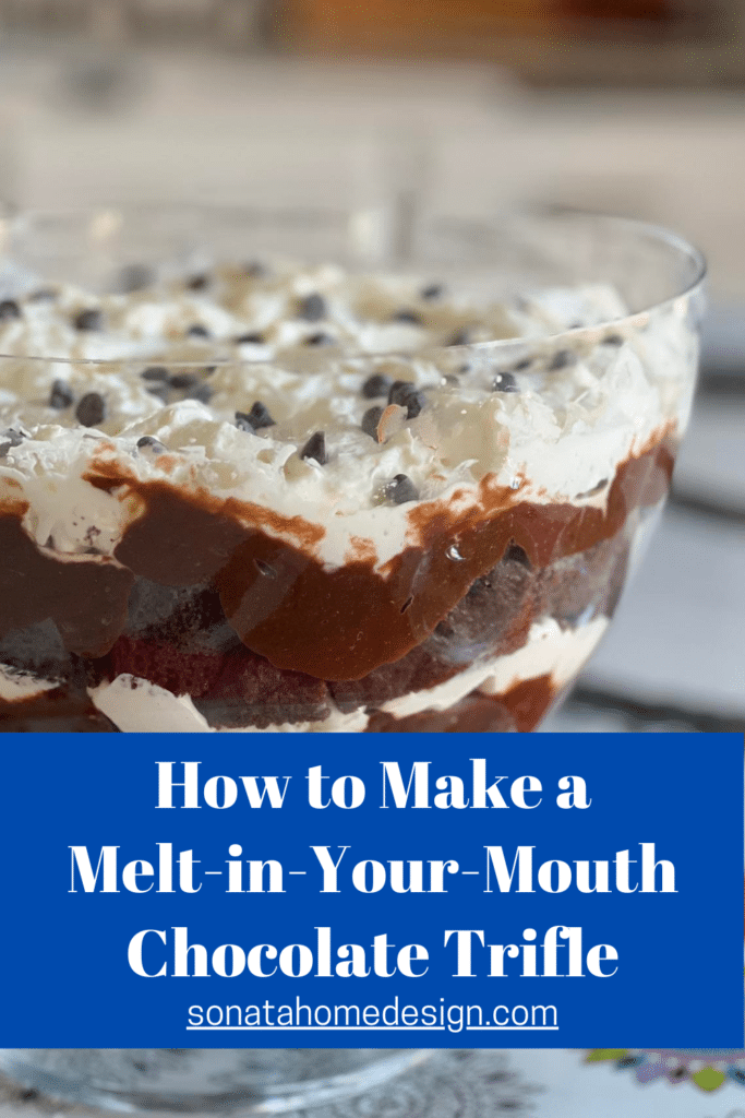 How to make a Melt-In-Your-Mouth Chocolate Trifle