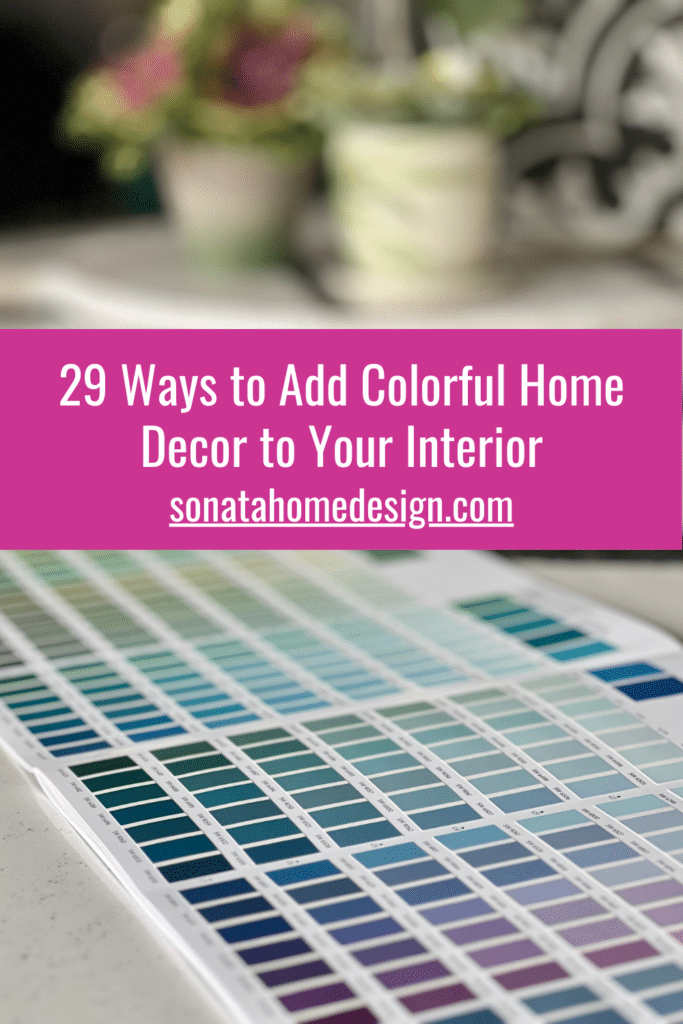 29 Ways to Add Colorful Home Decor to Your Interior