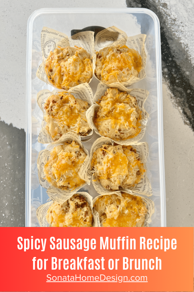 Spicy Sausage Muffin Recipe for Breakfast or Brunch