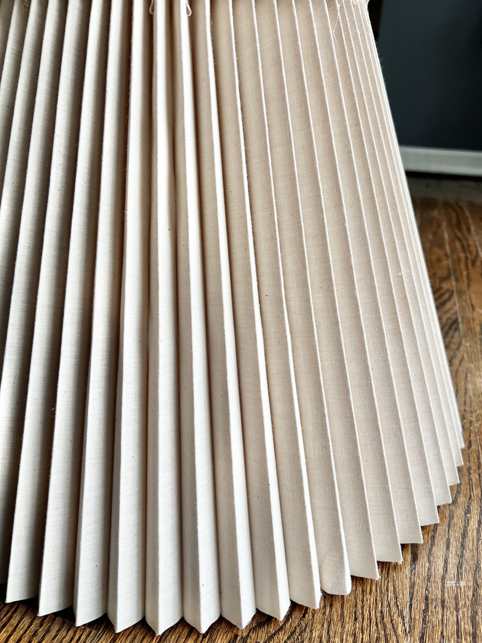 An Easy DIY Hack From Fabric Lampshade to Accent Table Sonata Home