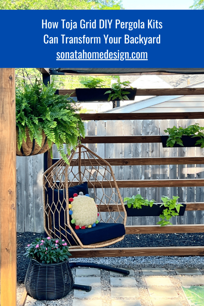 How Toja Grid DIY Pergola Kits can transform your backyard