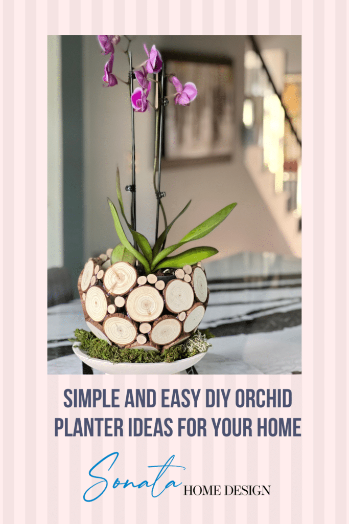 DIY orchid planter