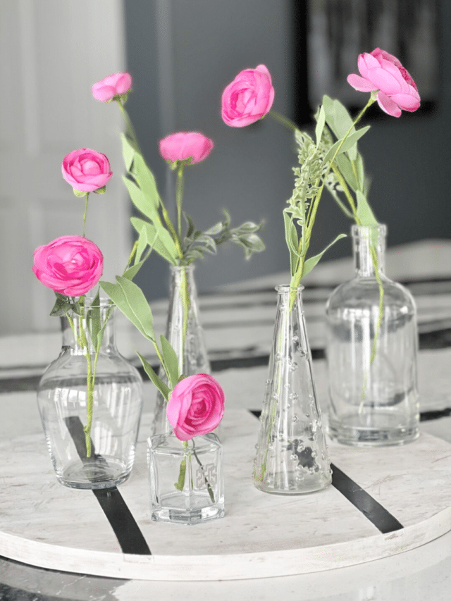 An Inexpensive Flower Display in 3 Easy Steps