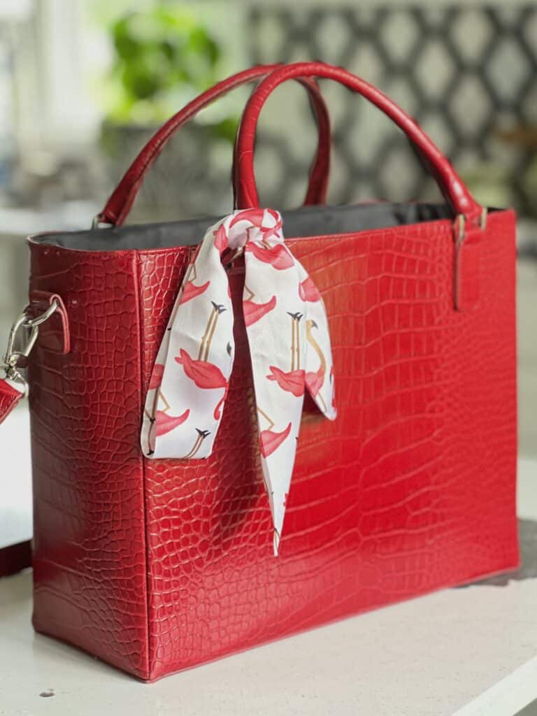 How To Tie Scarf To Handbag – By Samira