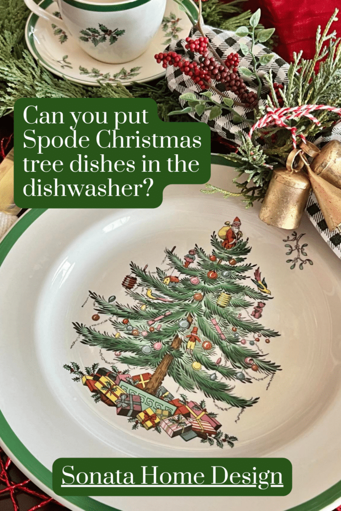 Can you put Spode Christmas tree dishes in the dishwasher? Pinterest Pin