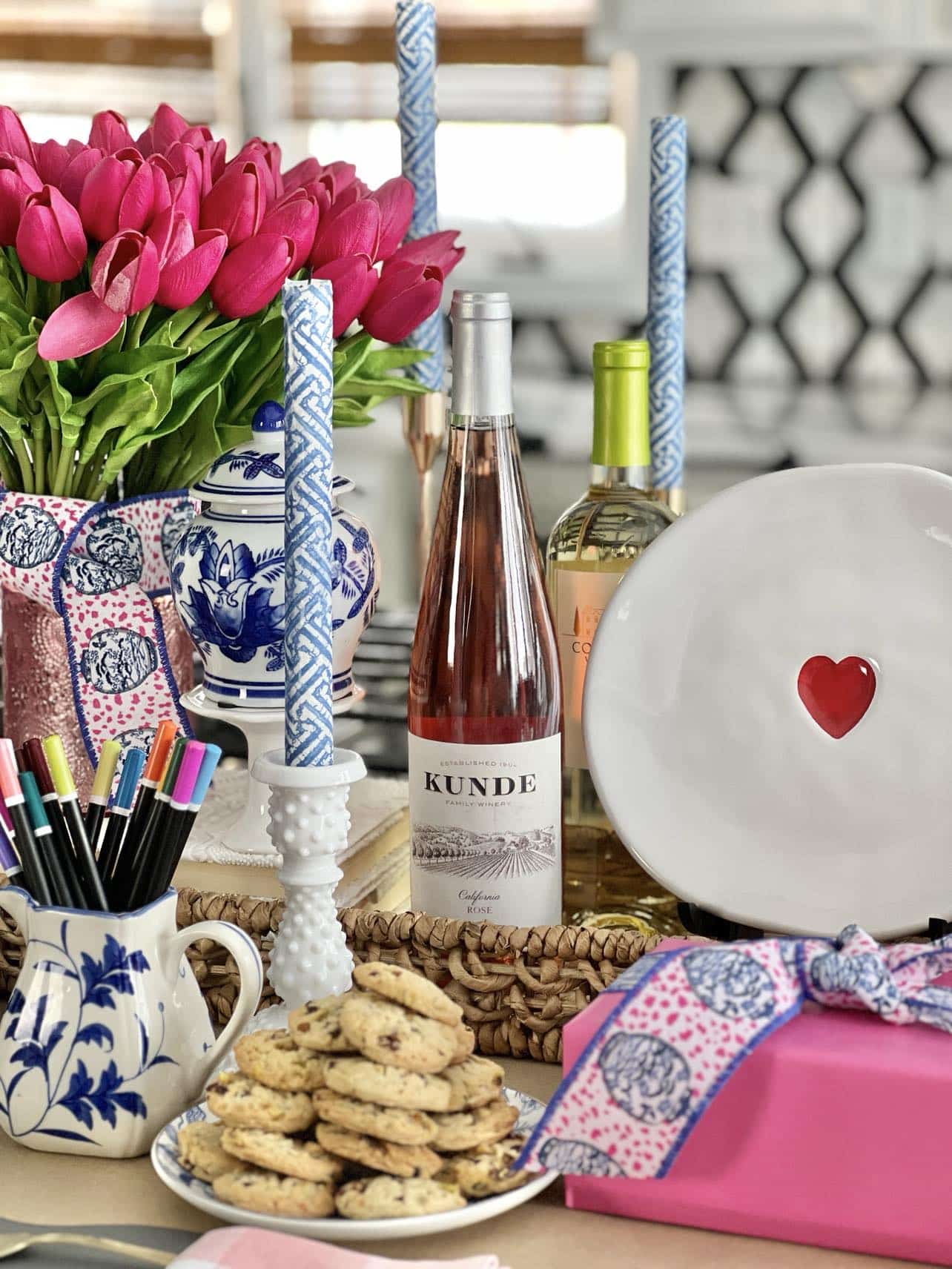 DIY Valentine Table Decorations: An Easy Nibble and Nosh  