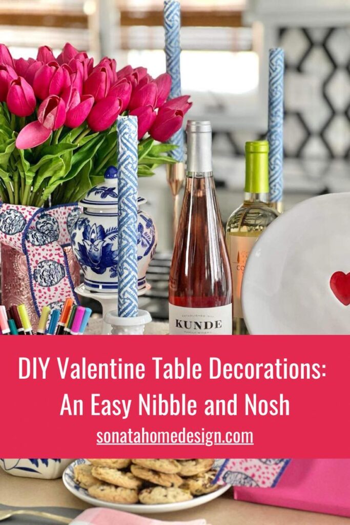 DIY Valentine Table Decorations: An Easy Nibble and Nosh