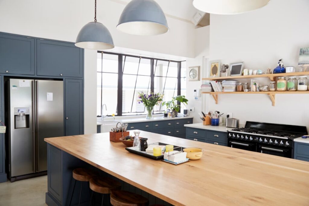 how to decorate a kitchen island is paramount for this empty kitchen island.