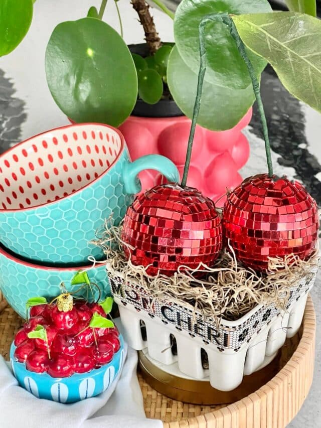 Get Your Groove On with DIY Disco Ball Cherries