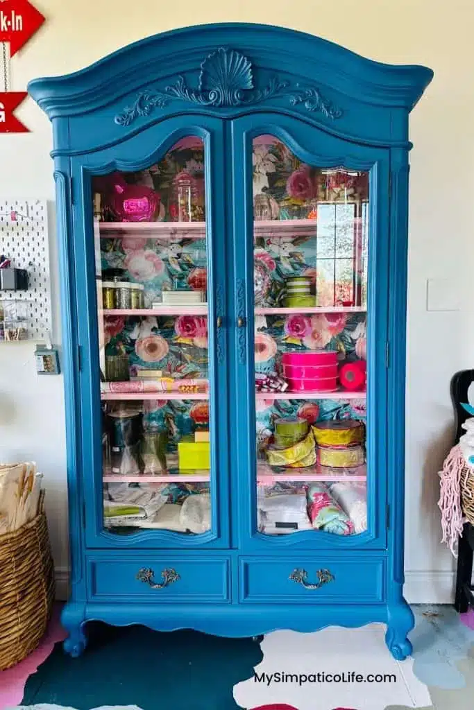 Colorful armoire by My Simpatico Life