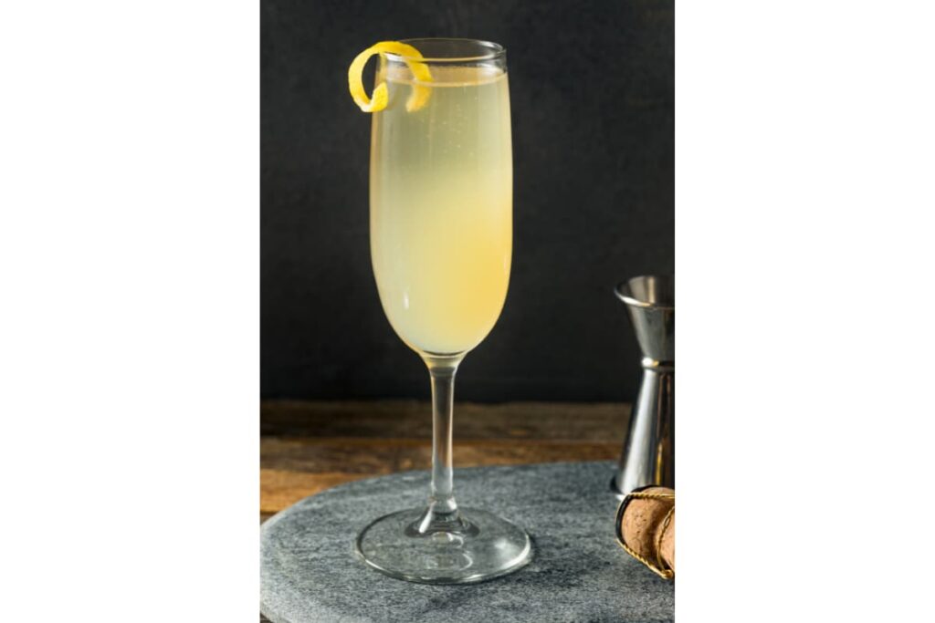 A french 75 recipe with vodka
