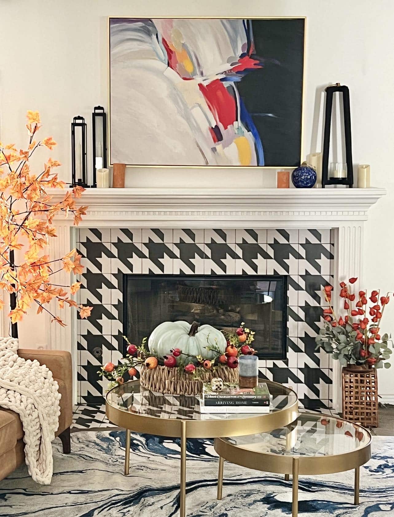 Simple and Cozy Fall Living Room Decorating Ideas - Sonata Home Design