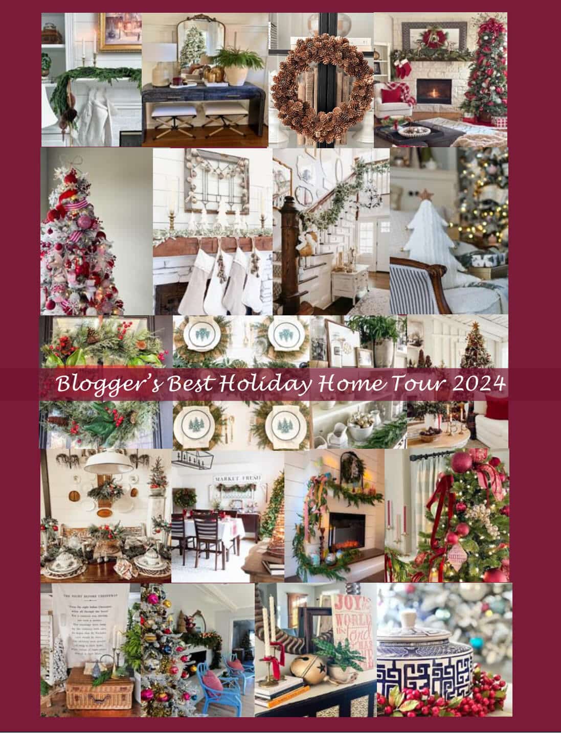 A Christmas Home Tour: Plaid, Patterns, and Holiday Panache - Sonata ...