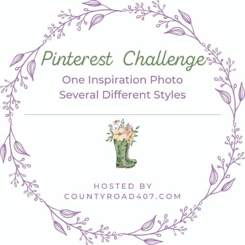 Pinterest Challenge flower bucket ideas