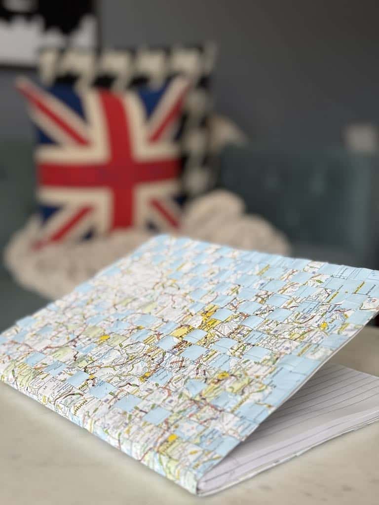 Easy DIY Travel Journal: Turn a Map into a Memory Keeper