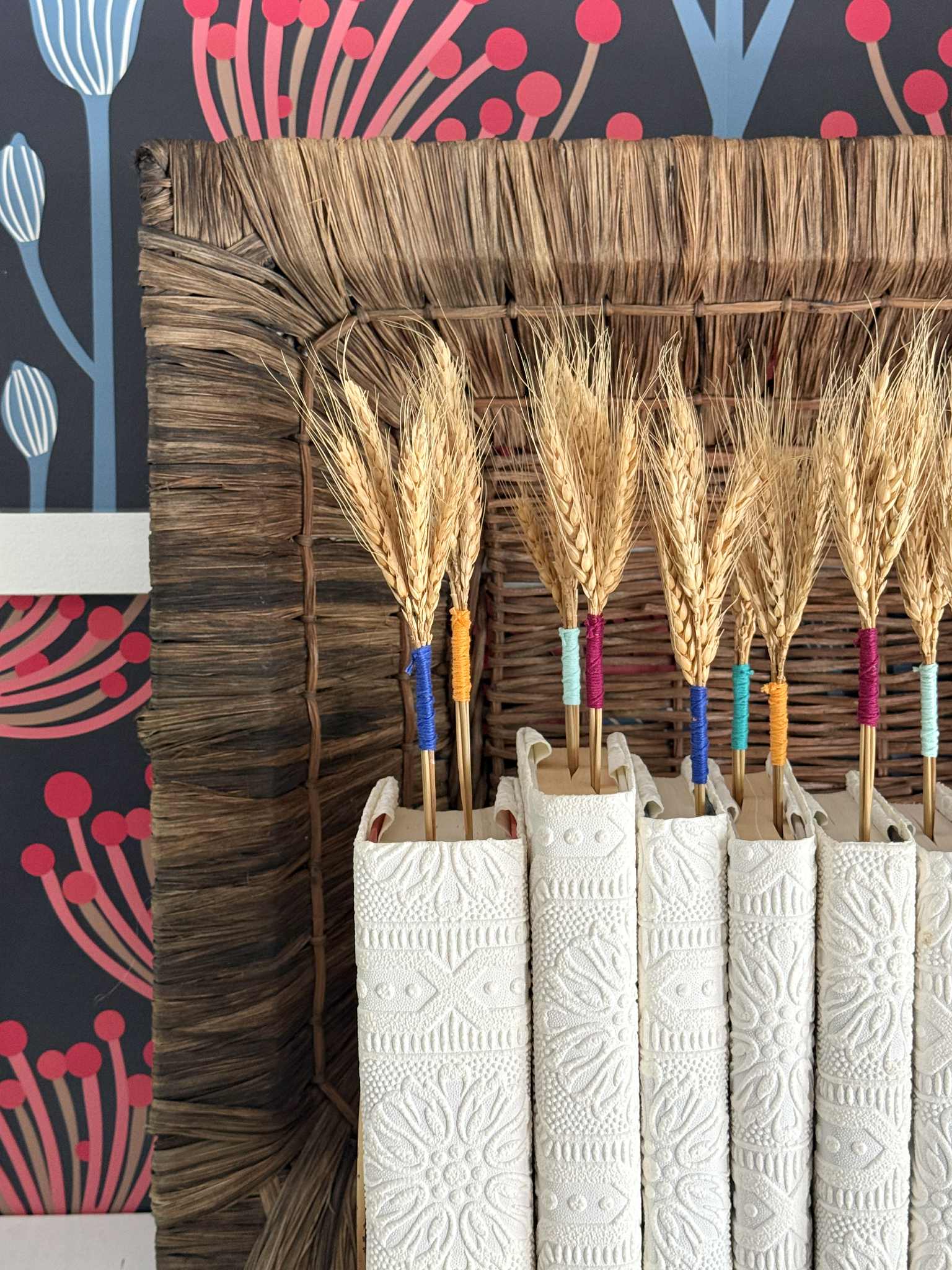 DIY Book Covers with Wallpaper: An Easy Shelf Styling Hack