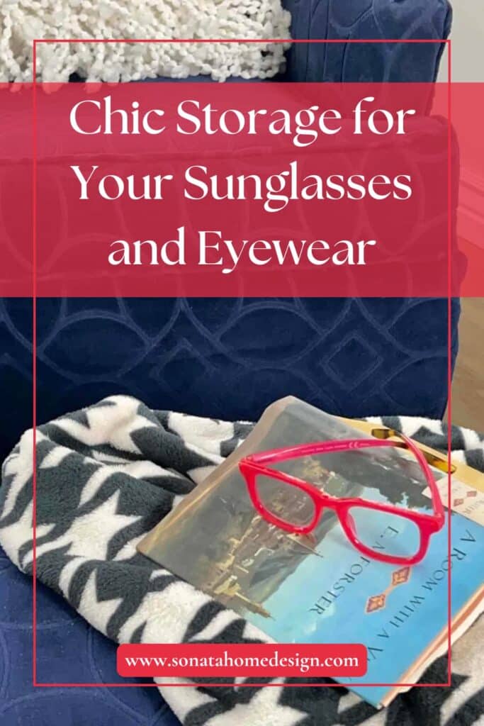 Storage for sunglasses and eyewear