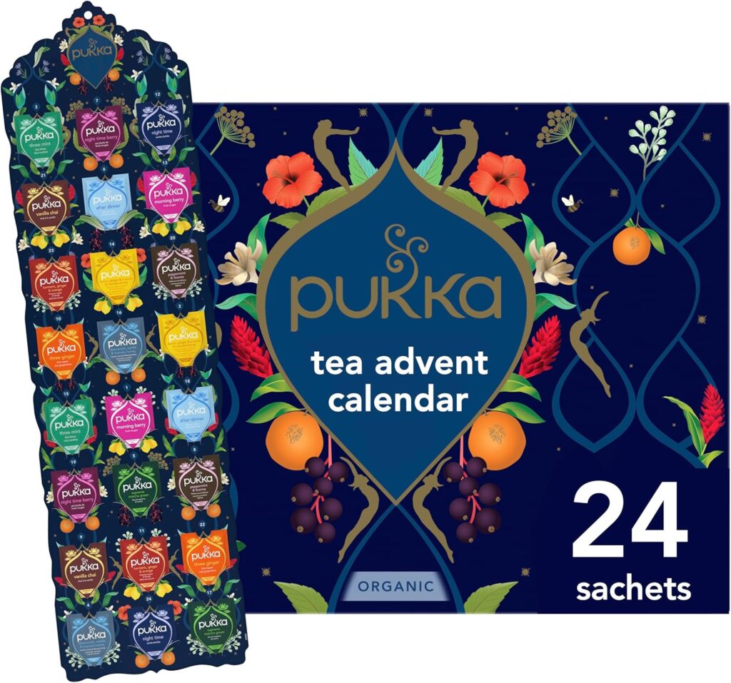 A tea advent calendar.