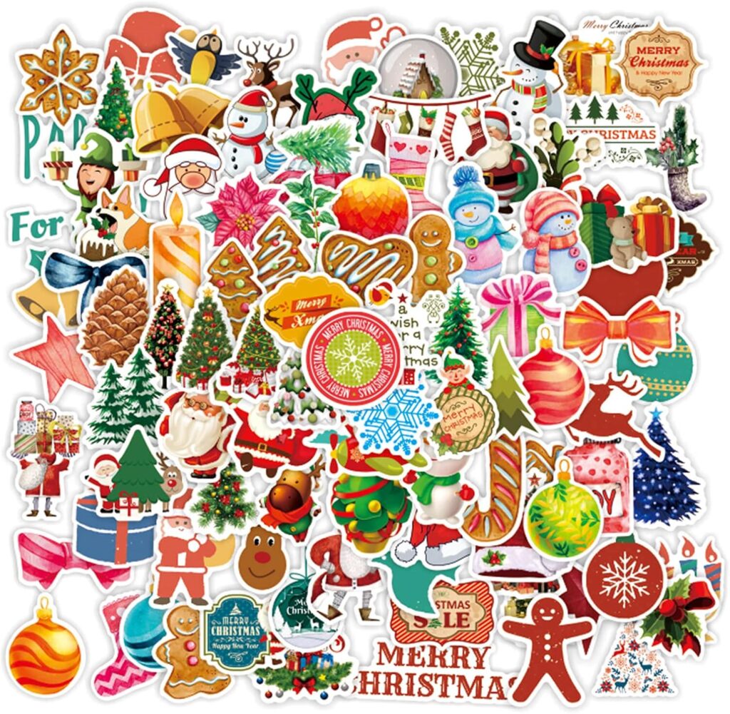 Christmas stickers