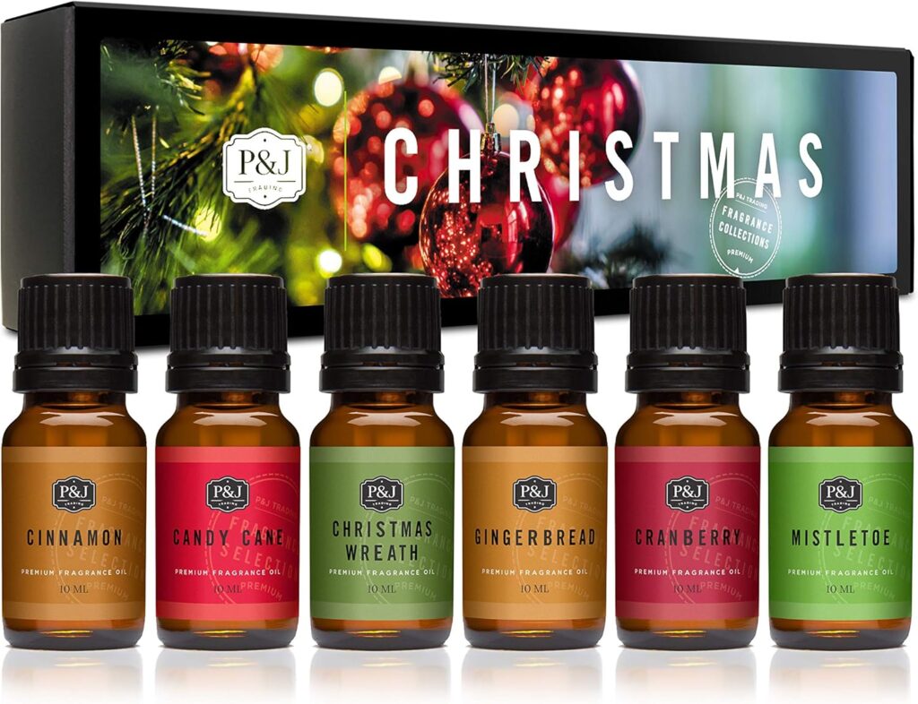 Christmas essential oils.