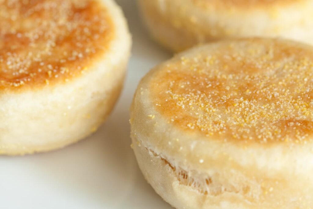 Two English muffins