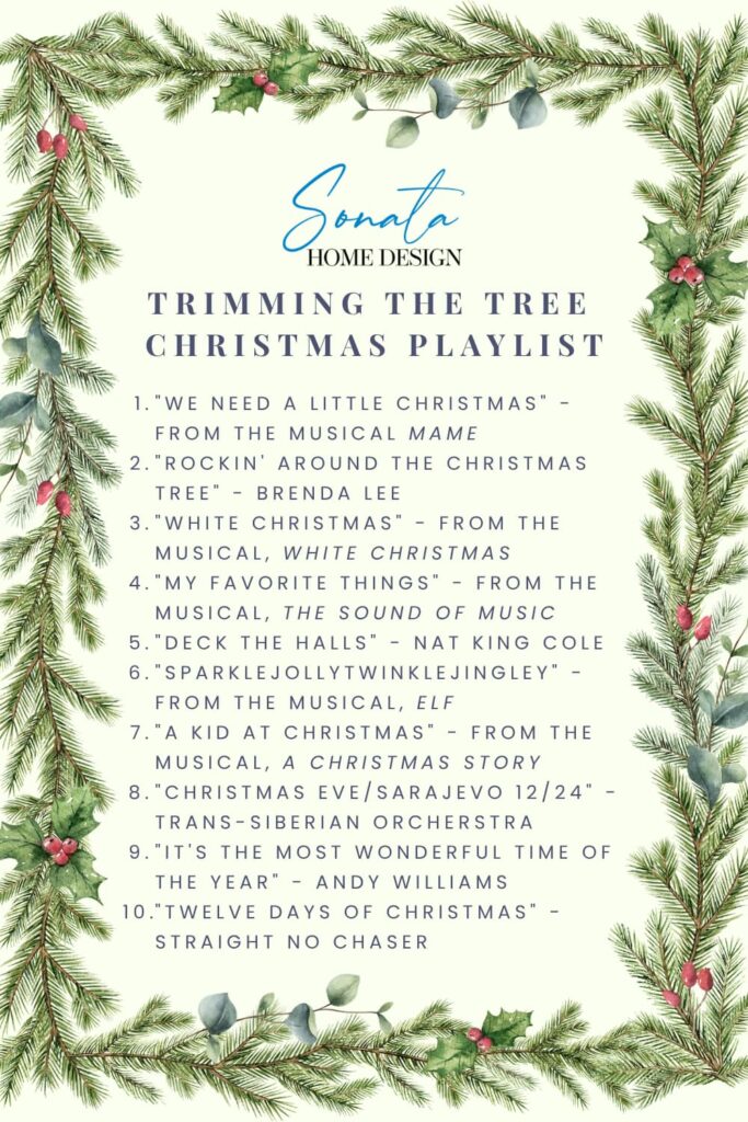 Trimming the tree Christmas playlist