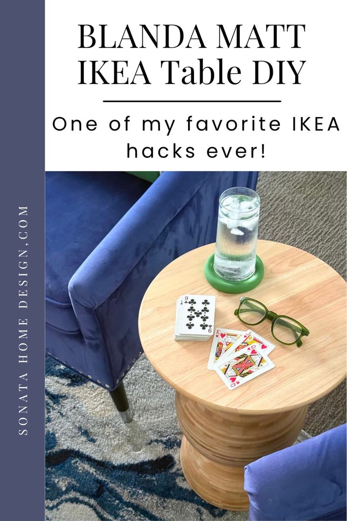 BLANDA MATT IKEA table DIY project.