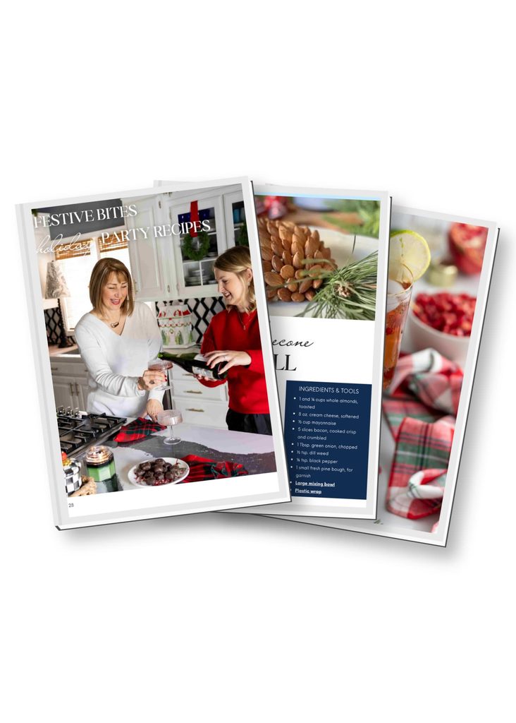 The food section of the E-Book "Twinkling Lights and Festive Bites"